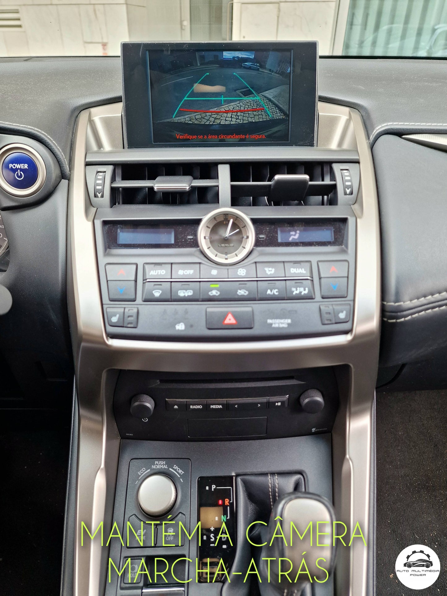 LEXUS - Sistema Premium Navigation c/ BOTÃO KNOB ROTATIVO - Instalação Função Apple CarPlay & Google Android Auto Wireless