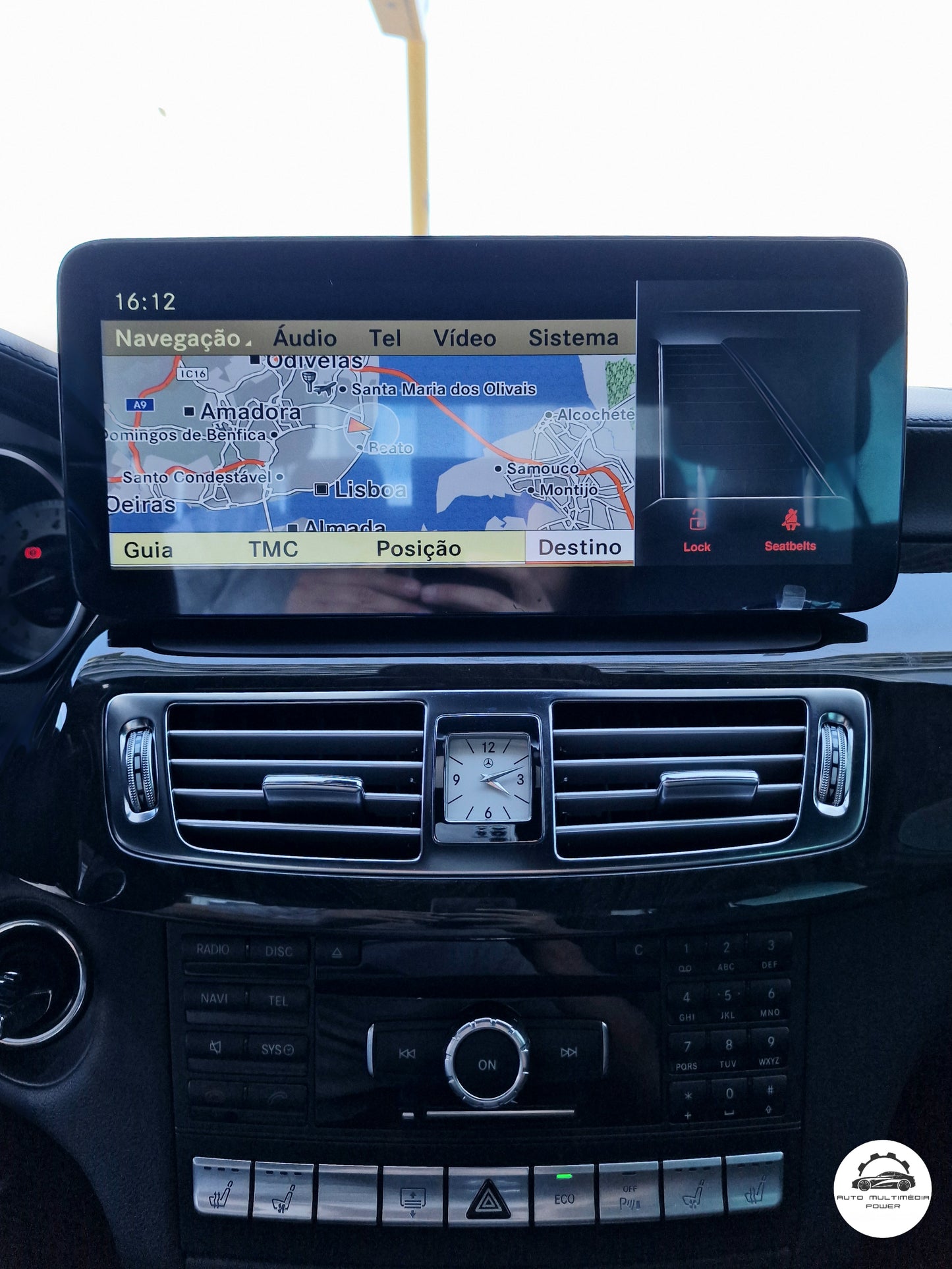 MERCEDES-BENZ - Classe CLS - Ecrã Touch Screen Android 14 - Apple CarPlay & Google Android Auto Wireless