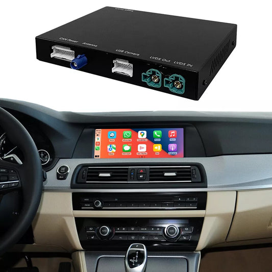 BMW - Sistema NBT ID4 - Instalação Box / Módulo Apple CarPlay & Google Android Auto Wireless