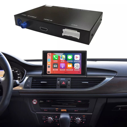 AUDI - Sistema MMI RMC - Instalação Módulo Apple CarPlay & Google Android Auto Wireless