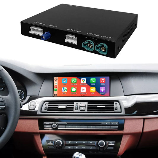 BMW - Sistema CIC - Instalação Módulo Apple CarPlay & Google Android Auto Wireless