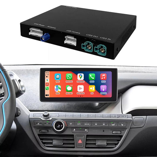 BMW - Modelo i3 - Sistema EVO - Instalação Módulo Apple CarPlay & Google Android Auto Wireless