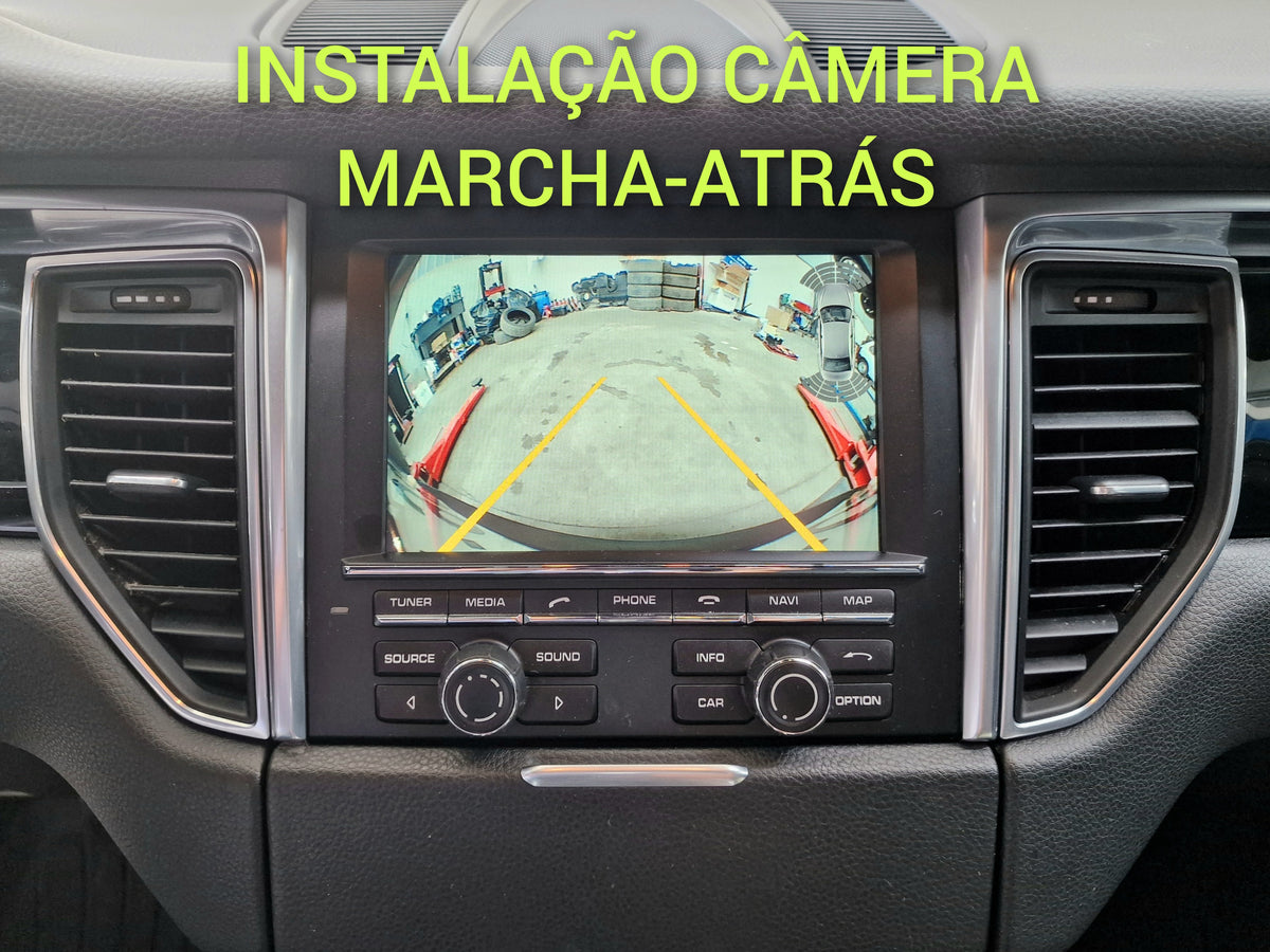 PORSCHE - Sistema PCM 3.1 / 3.0 - Instalação Câmara de Marcha-Atrás