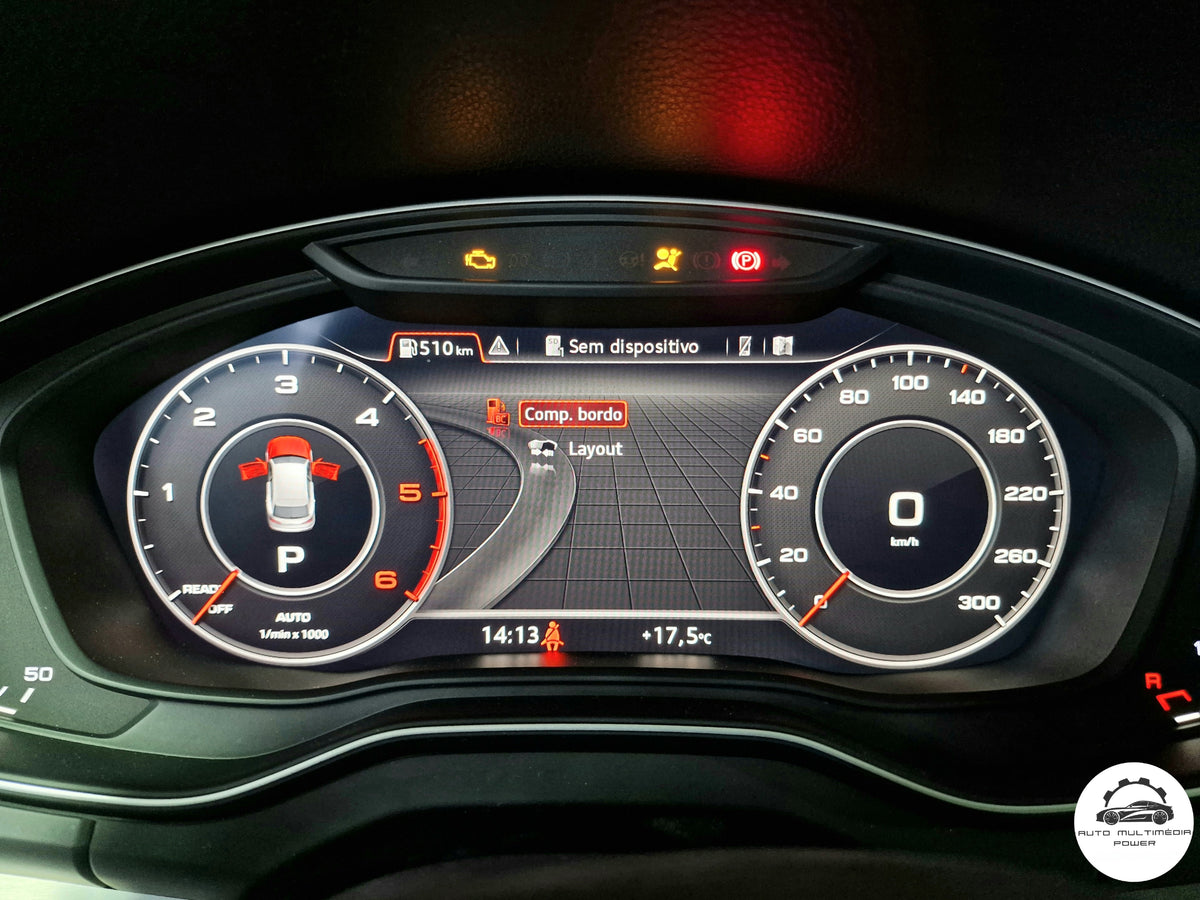 AUDI - Sistema MIB 2 - Ativação do Layout Sport FPK1 (Sport Display) S & RS Virtual Cockpit
