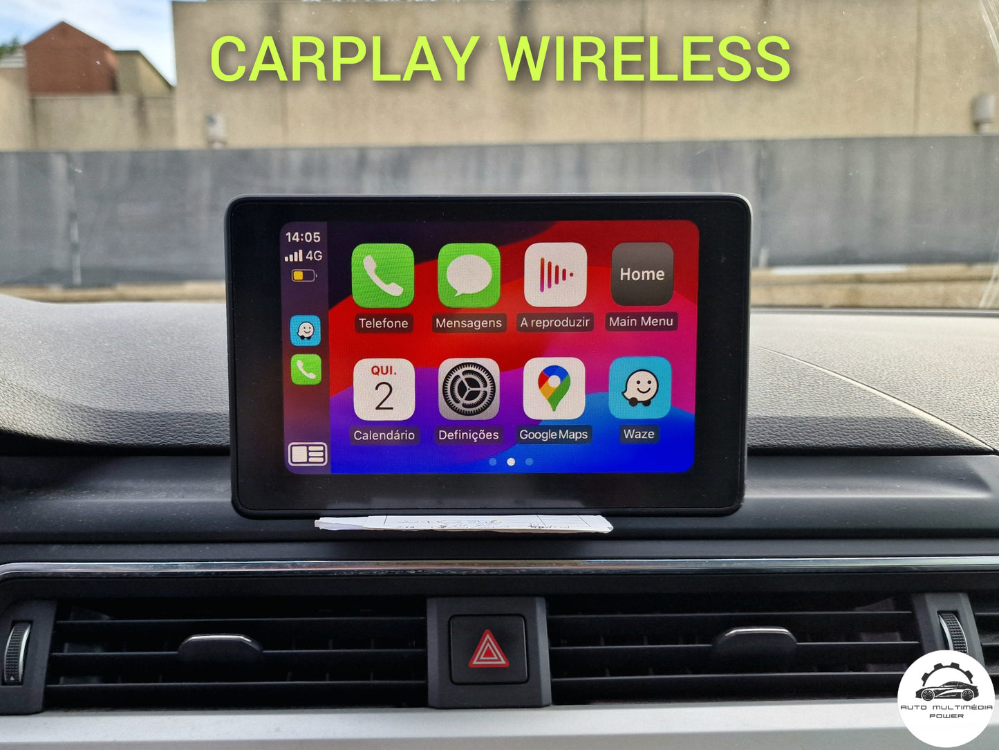 AUDI - Sistema MMI MIB 2 LOW (MHS2) & HIGH (MHI2) - Instalação Módulo Apple CarPlay & Google Android Auto Wireless