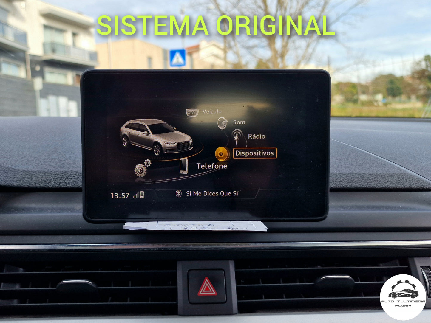 AUDI - Sistema MMI MIB 2 LOW (MHS2) & HIGH (MHI2) - Instalação Módulo Apple CarPlay & Google Android Auto Wireless