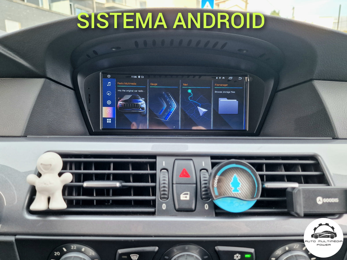 BMW - Série 5 - CIC NBT EVO - Ecrã Touch Screen Android 15 - Apple CarPlay & Google Android Auto Wireless