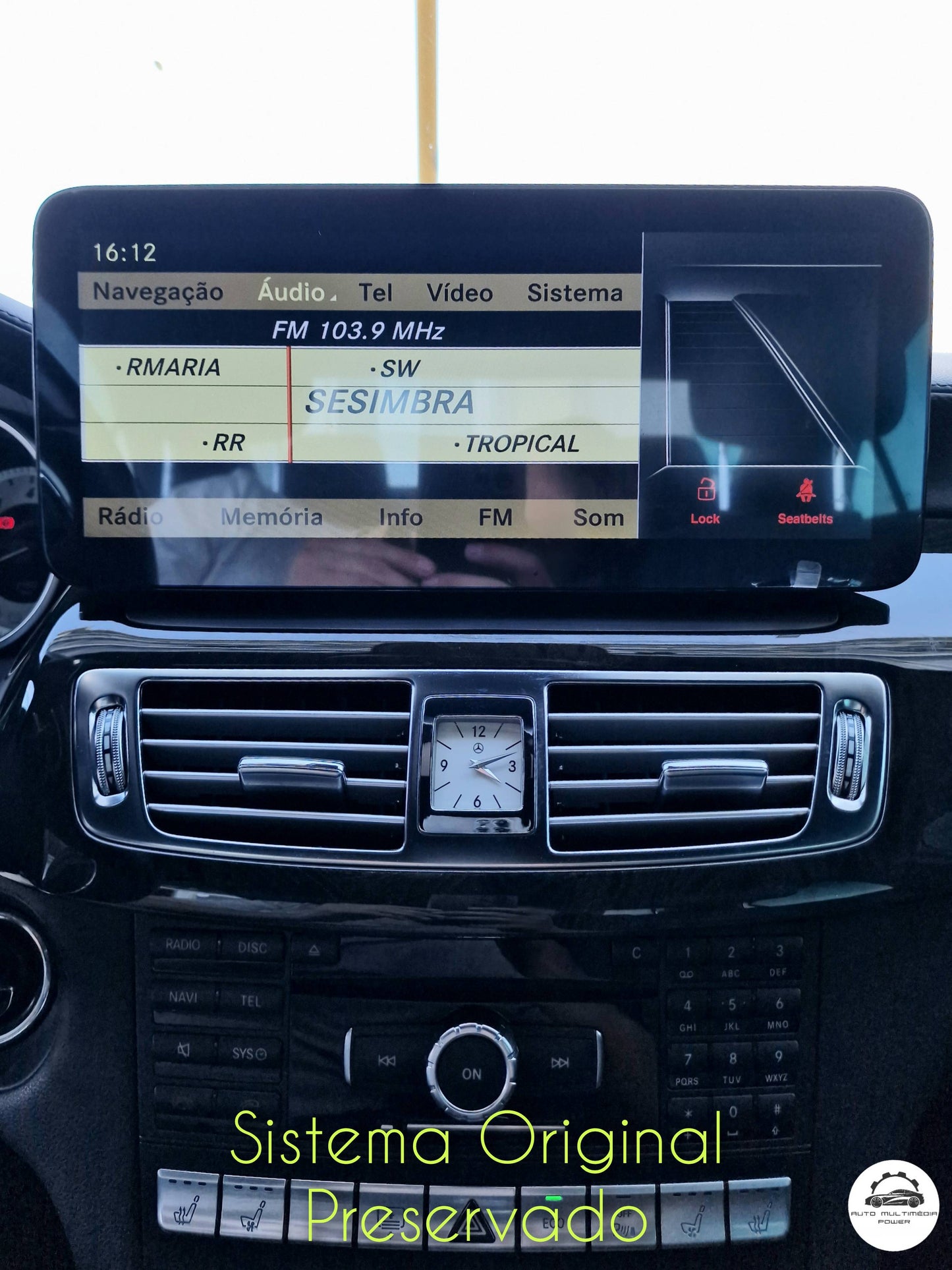 MERCEDES-BENZ - Classe CLS - Ecrã Touch Screen Android 14 - Apple CarPlay & Google Android Auto Wireless
