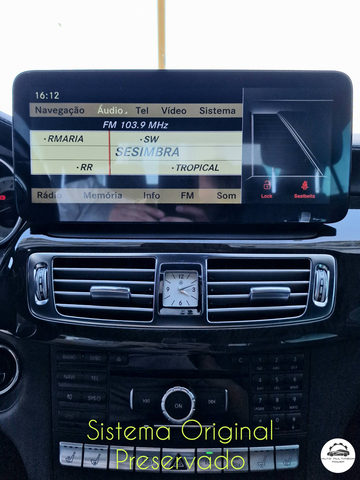 MERCEDES-BENZ - Classe CLS - Ecrã Touch Screen Android 15 - Apple CarPlay & Google Android Auto Wireless