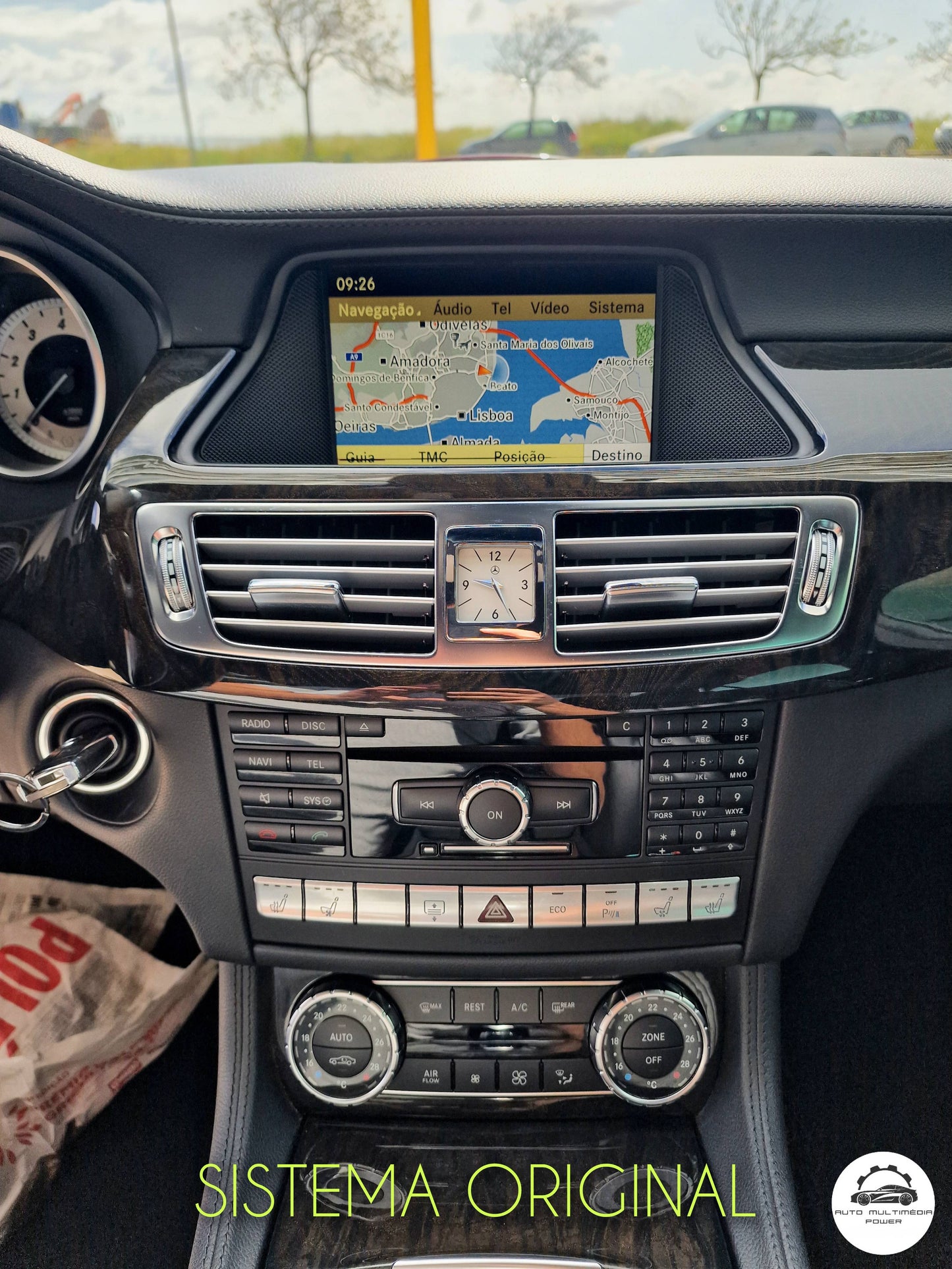 MERCEDES-BENZ - Classe CLS - Ecrã Touch Screen Android 14 - Apple CarPlay & Google Android Auto Wireless