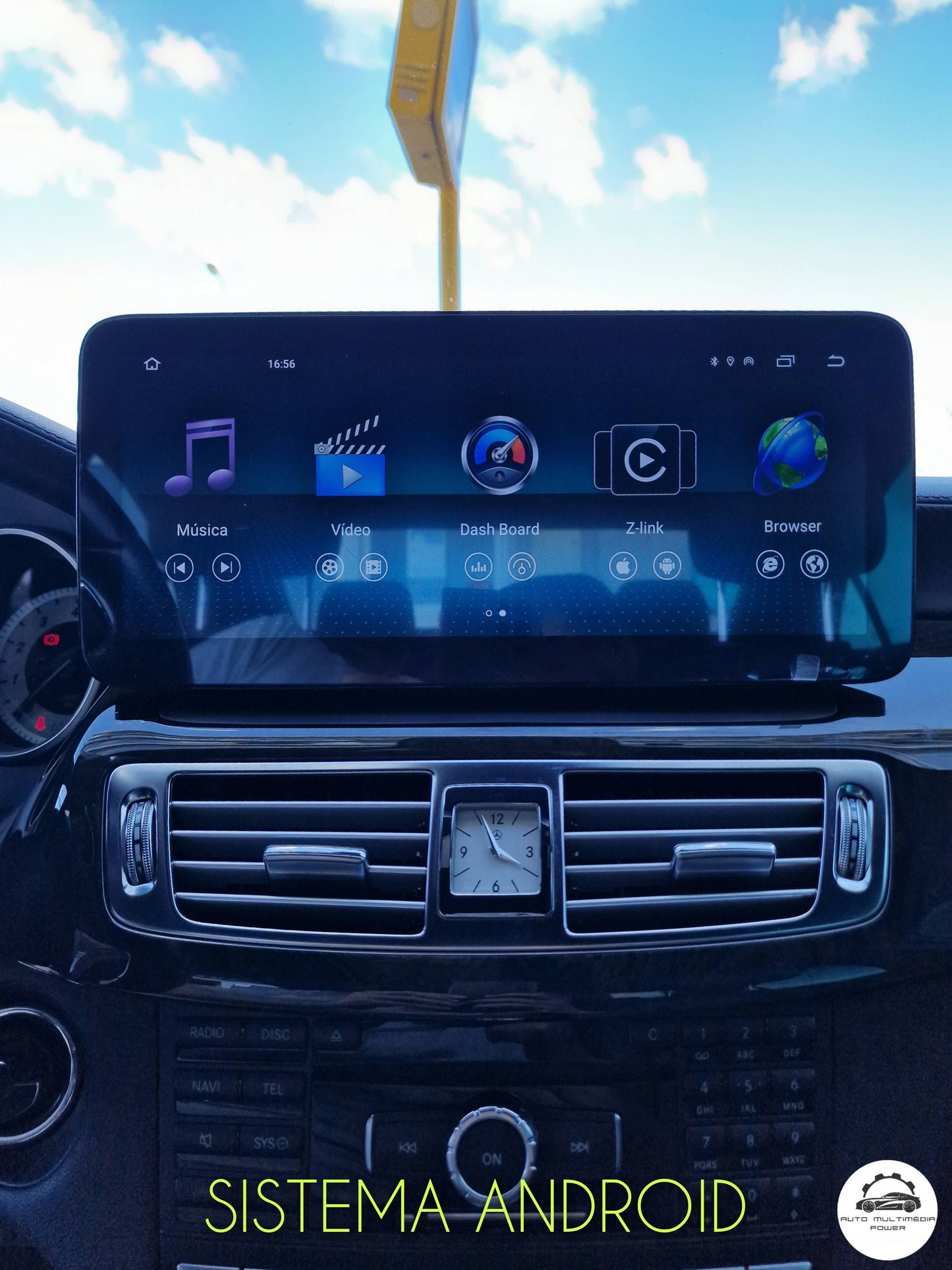 MERCEDES-BENZ - Classe CLS - Ecrã Touch Screen Android 14 - Apple CarPlay & Google Android Auto Wireless