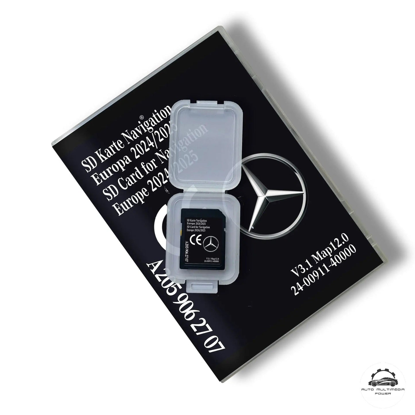 MERCEDES-BENZ - Sistema Garmin Map Pilot NTG5.5 Audio 20 - Cartão SD Ativação ou Atualização Mapas GPS Nav A205 v13 2025