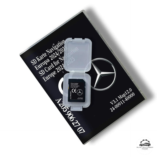 MERCEDES-BENZ - Sistema Garmin Map Pilot NTG5.5 Audio 20 - Cartão SD Ativação ou Atualização Mapas GPS Nav A205 v13 2026