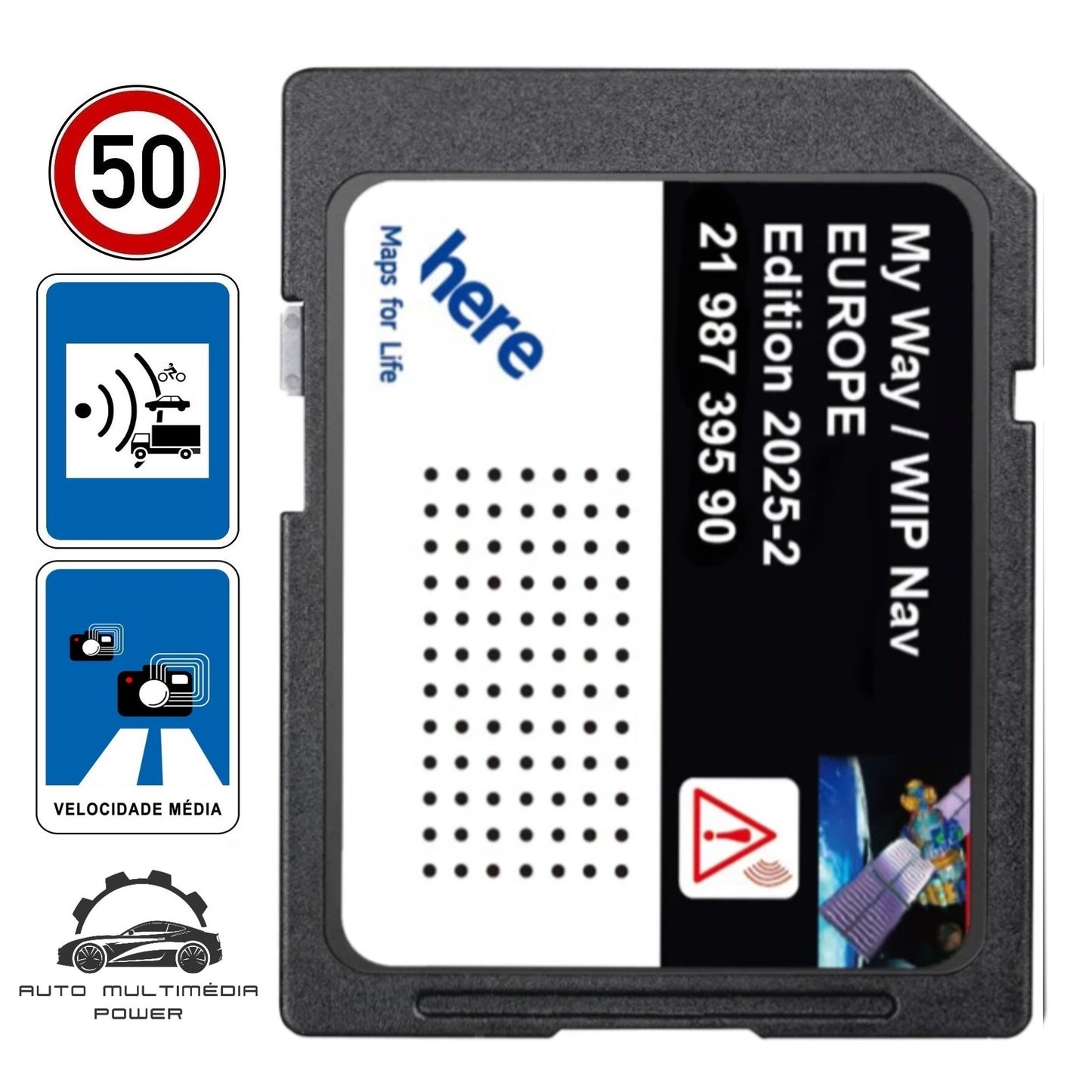 CITROEN MyWay & PEUGEOT WipNav - Sistema RNEG - Cartão SD Atualização Mapas GPS Nav v2025-2