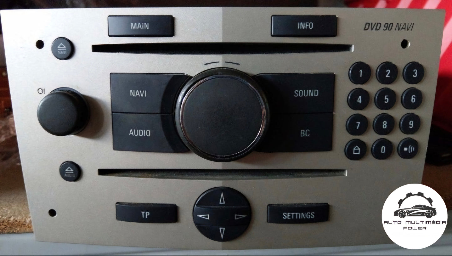 OPEL - Sistema Navi DVD 90 - DVD Atualização Mapas GPS Nav v2019