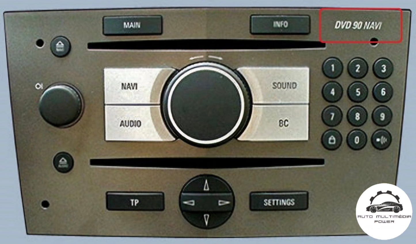 OPEL - Sistema Navi DVD 90 - DVD Atualização Mapas GPS Nav v2019