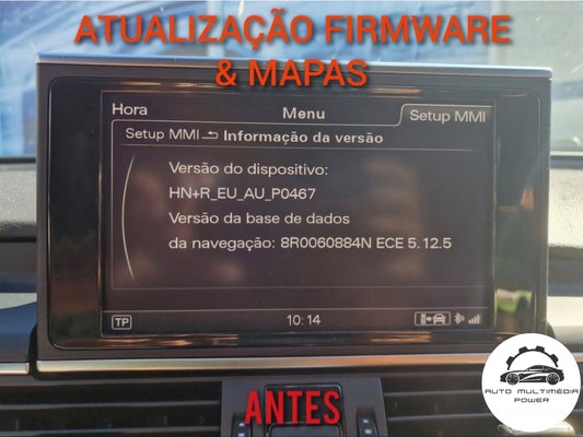 AUDI - Sistema MMI 3G+ PLUS HN+R - Atualização Software + Mapas GPS Nav v6.36.0 2024