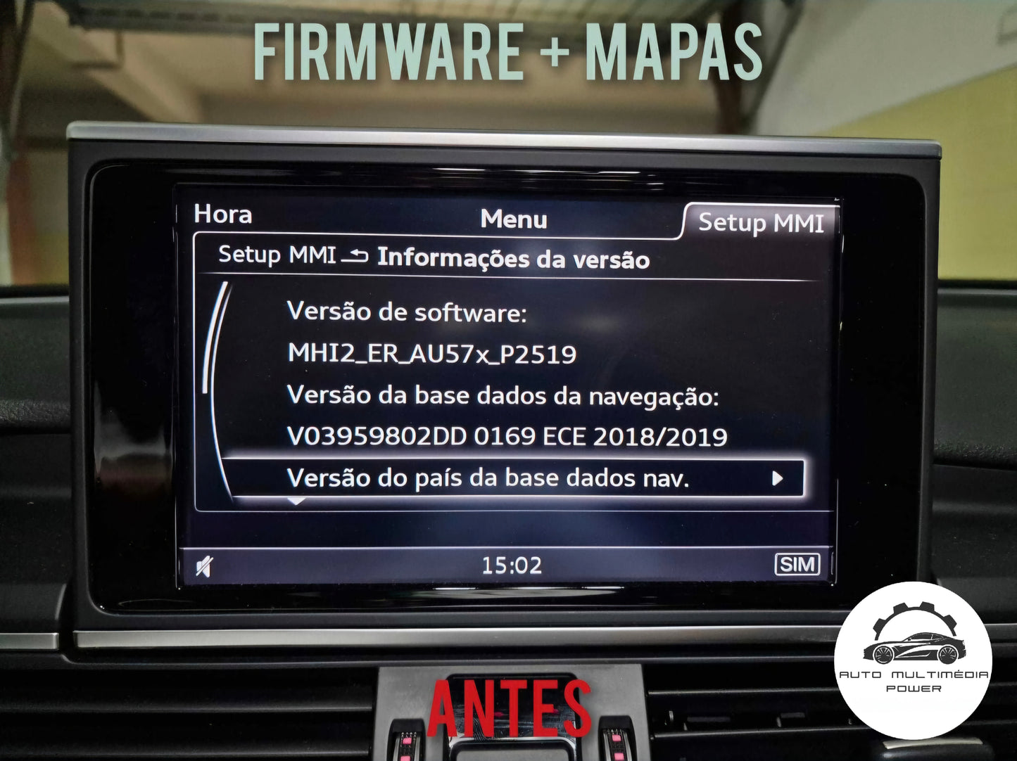 AUDI - Sistema MMI MIB2 High MHI2 MHI2Q - Cartão SD Atualização Software + Mapas GPS Nav v2026