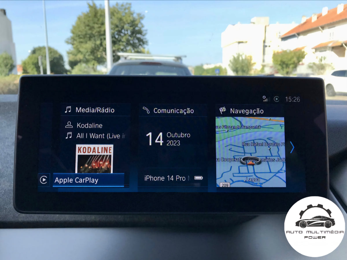 BMW - Conversão Sistema NBT EVO ID4 para ID6 - Atualização Firmware + Ativação CarPlay Full Screen + VIM