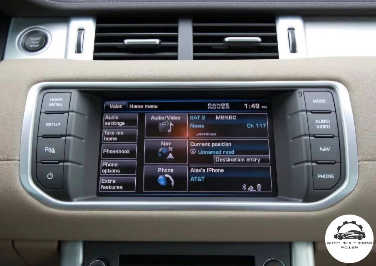 LAND ROVER / RANGE ROVER - Sistema Gen 2.1 InControl Touch Plus - Pen USB Atualização Mapas GPS 2020