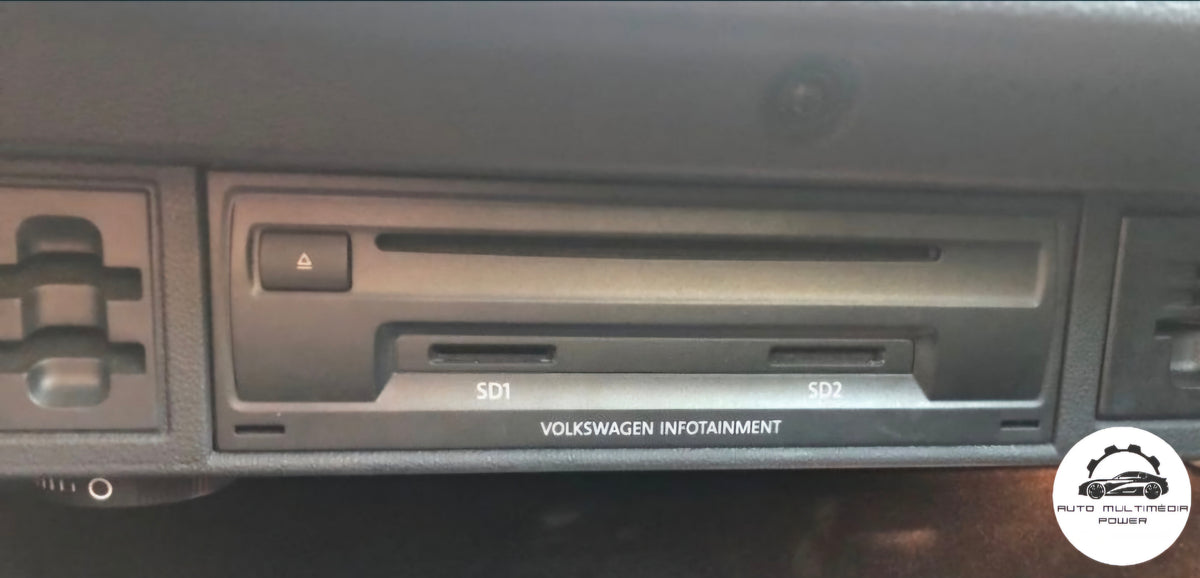VOLKSWAGEN VW - Sistema Discover Media Gen 2 - Cartão SD AS Atualização Mapas GPS Nav v24 2027