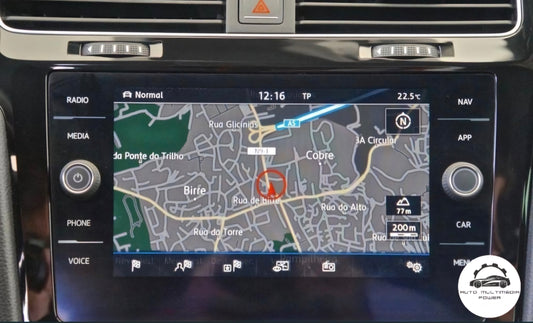 VOLKSWAGEN VW - Sistema Discover Media Gen 2 - Cartão SD AS Atualização Mapas GPS Nav v23 2026