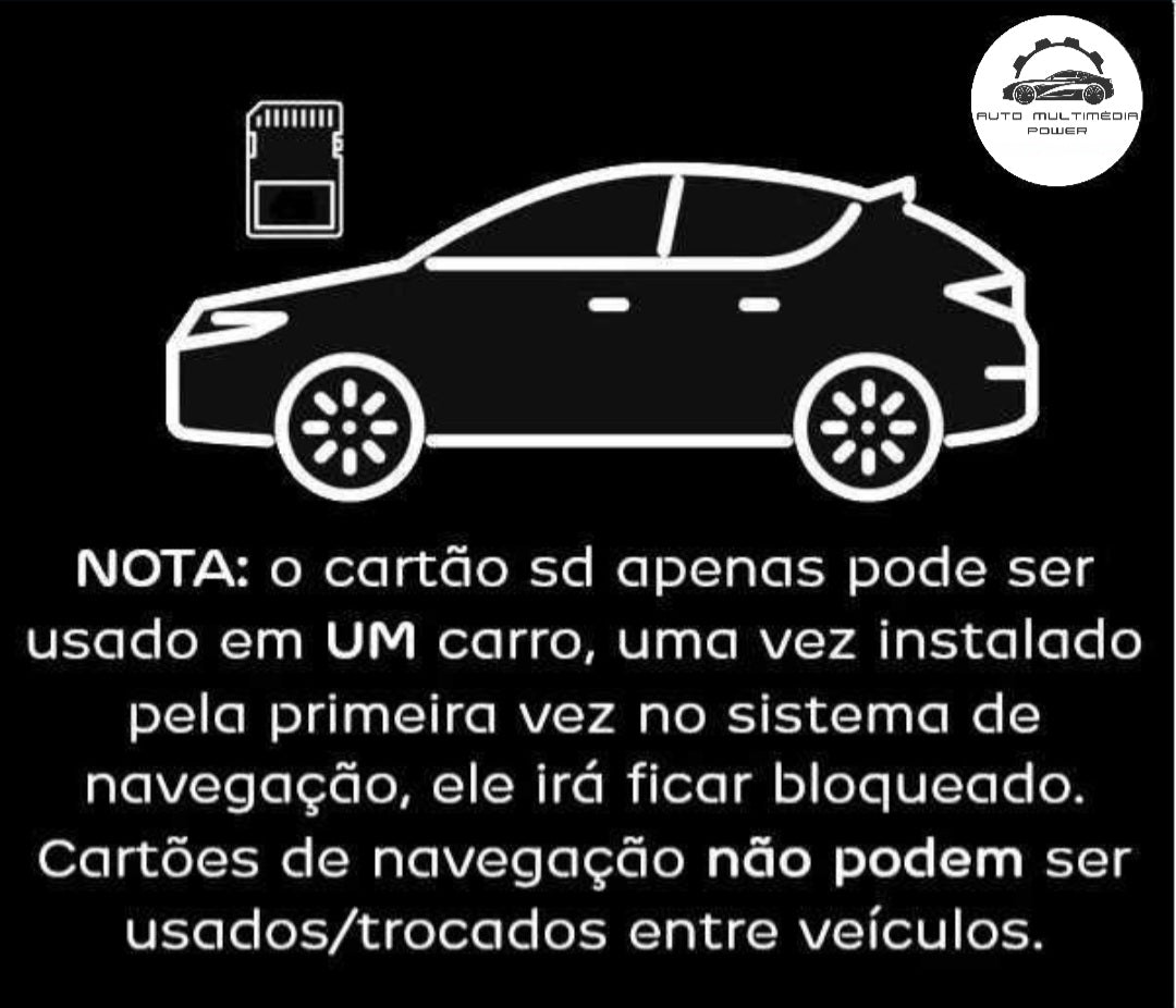 VOLKSWAGEN VW / SEAT / SKODA - Sistema RNS 315 - Cartão SD AZ Atualização Mapas GPS Nav v12 2021