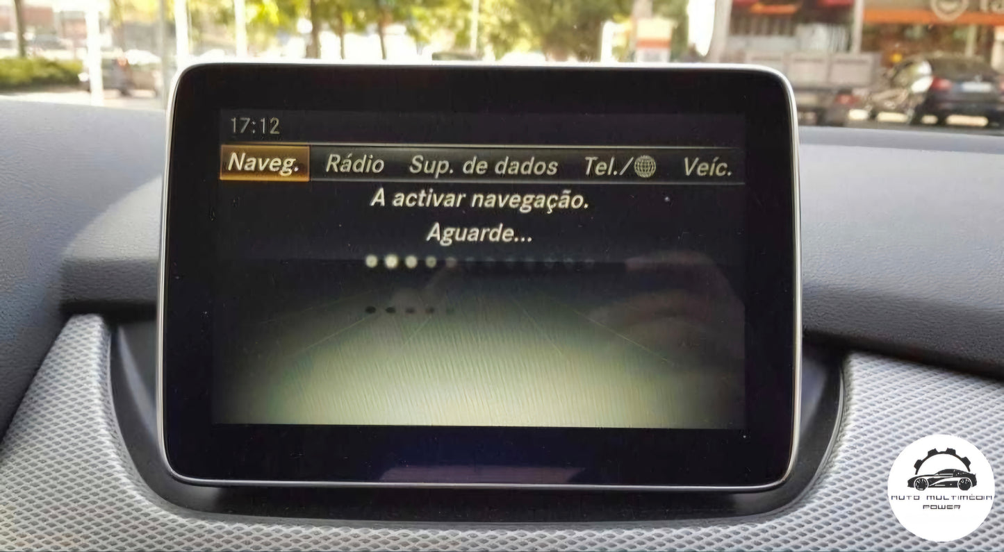 MERCEDES-BENZ - Sistema Garmin Map Pilot NTG5 Audio 20 - Cartão SD Atualização Mapas GPS Nav A218 Star 1 v22 2025