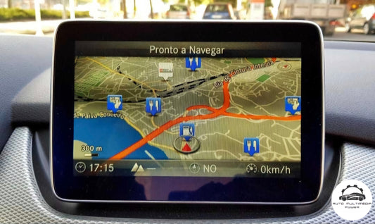 MERCEDES-BENZ - Sistema Garmin Map Pilot NTG5 Audio 20 - Cartão SD Atualização Mapas GPS Nav A218 Star 1 v20 2024
