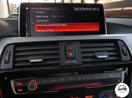 BMW / MINI - Sistema NBT EVO ID4 - Atualização Mapas GPS Nav + FSC Code v2025-2