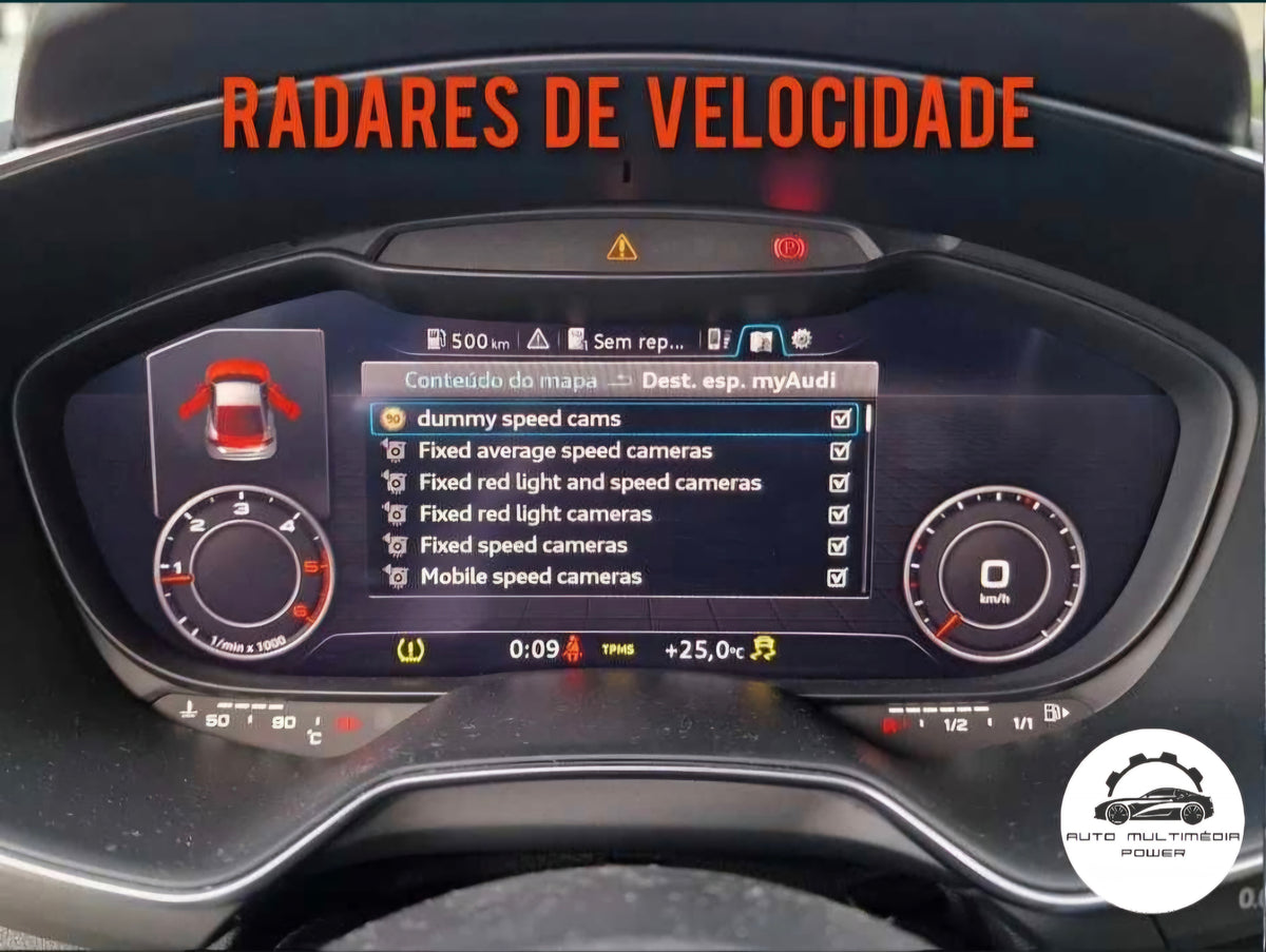 AUDI TT - Sistema MMI MIB 2 (MHI2) - Ativação / Instalação Sistema Navegação Mapas GPS