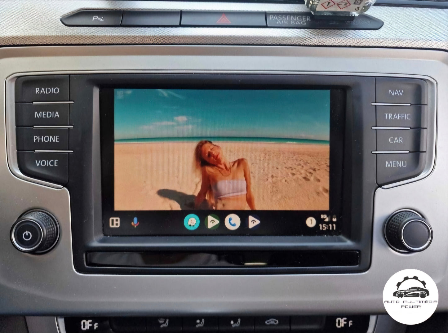 VOLKSWAGEN VW - Sistema Discover Media Gen 2 - Ativação App-Connect CarPlay & Android Auto + Retrofit Porta USB