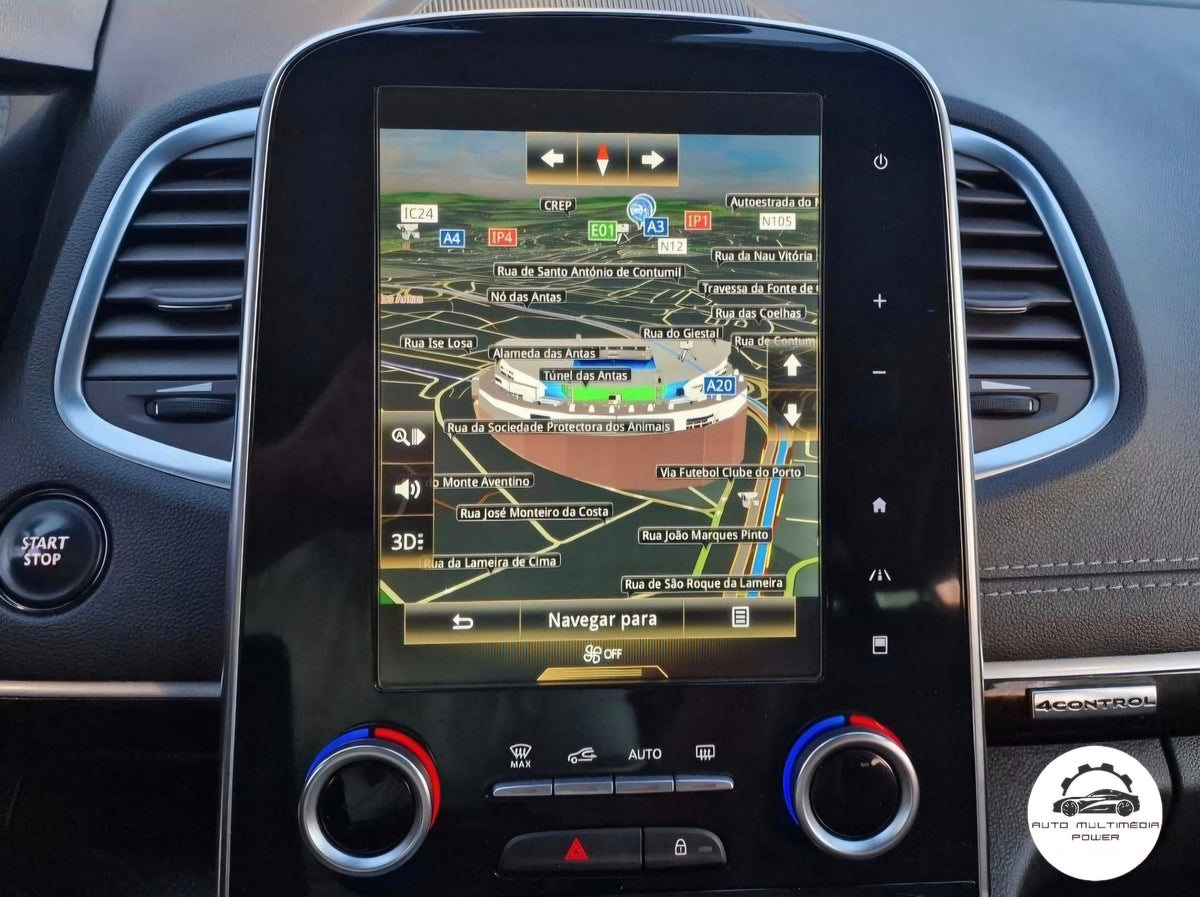 RENAULT - Sistema R-LINK 2 - Ativação Apple CarPlay & Google Android Auto & VIM