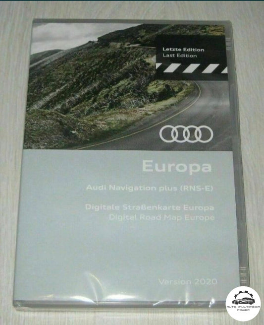 AUDI / SEAT - Sistema Navegação Plus RNS-E - DVD Atualização Mapas GPS Nav v2020