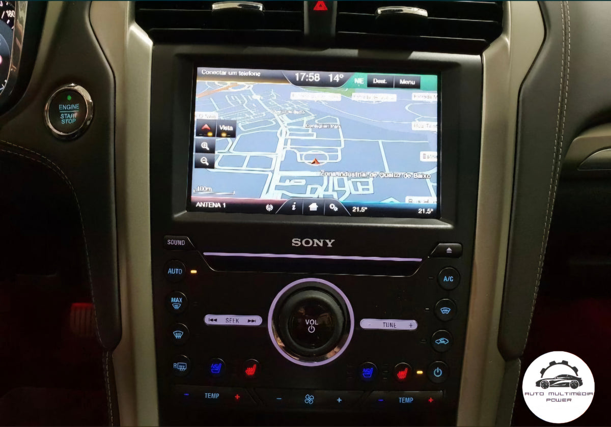 FORD - Sistema SYNC 2 - Cartão SD Atualização Mapas GPS Nav vF12 2024
