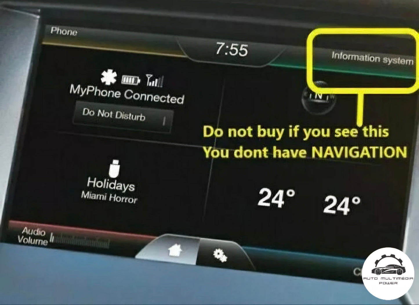 FORD - Sistema SYNC 2 - Cartão SD Atualização Mapas GPS Nav vF12 2024