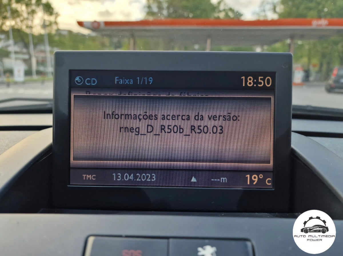 CITROEN MyWay & PEUGEOT WipNav - Sistema RNEG - Cartão SD Atualização Mapas GPS Nav v2025-1