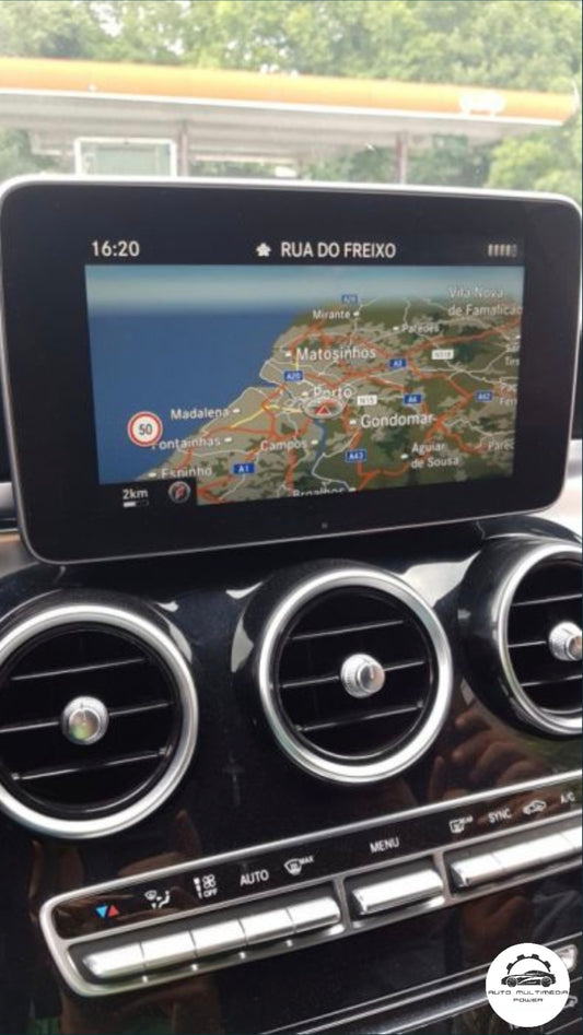 MERCEDES-BENZ - Sistema NTG 5 / 5.2 COMAND OnLine - Cartão SD Atualização Mapas GPS Nav v15 2022