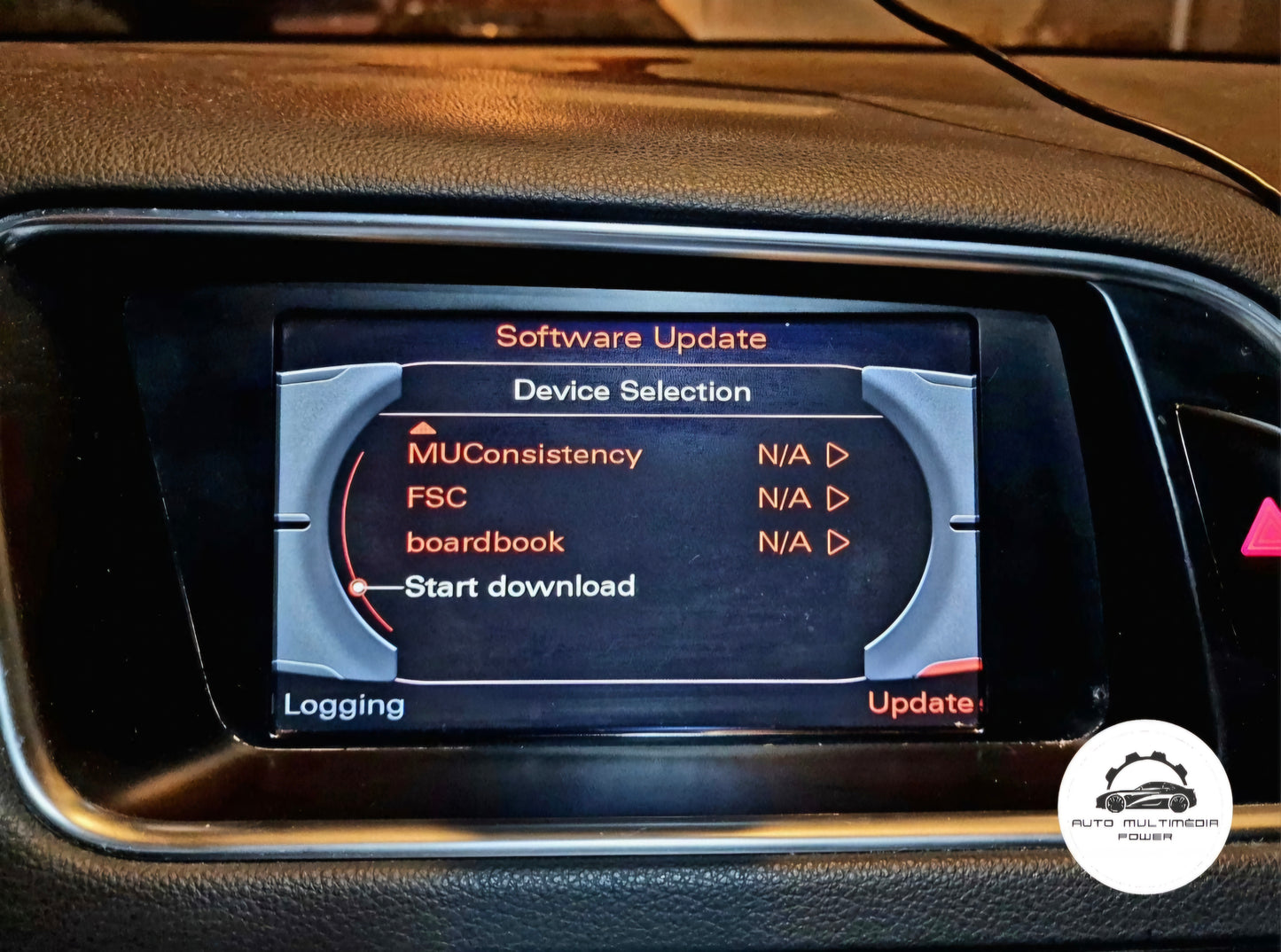 AUDI - Sistema MMI 3G HIGH HNAV - Atualização Software + Mapas GPS Nav 6.36.1 2024