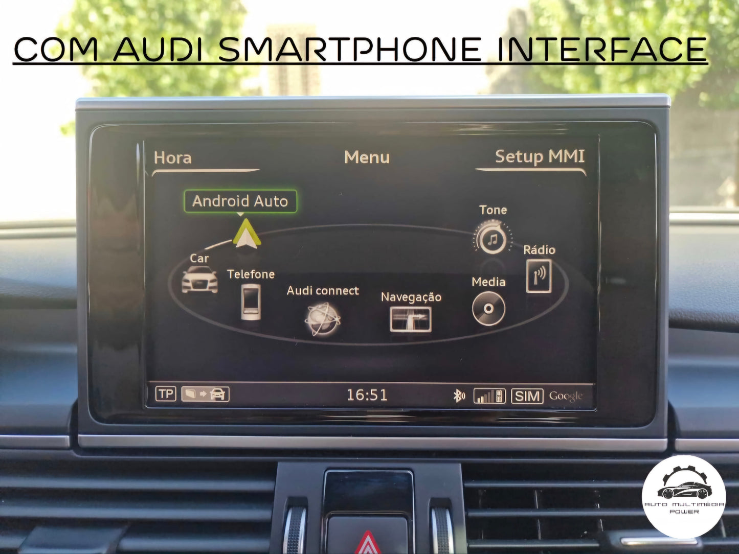 AUDI - Sistema MIB 2 (MHI2) - Ativação ORIGINAL Audi SmartPhone - Android Auto & CarPlay & Mirror Link