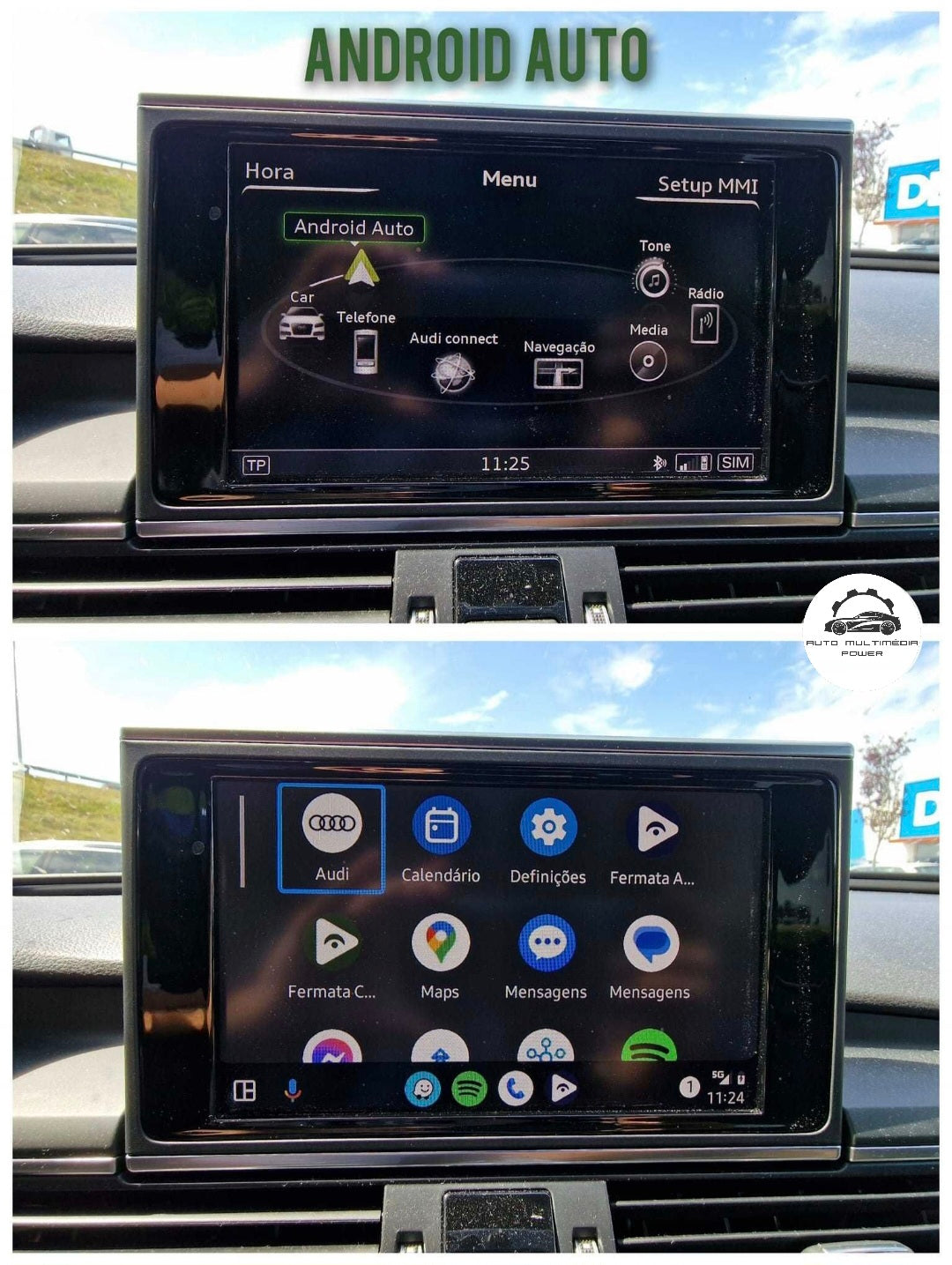 AUDI - Sistema MIB 2 (MHI2) - Ativação ORIGINAL Audi SmartPhone - Android Auto & CarPlay & Mirror Link