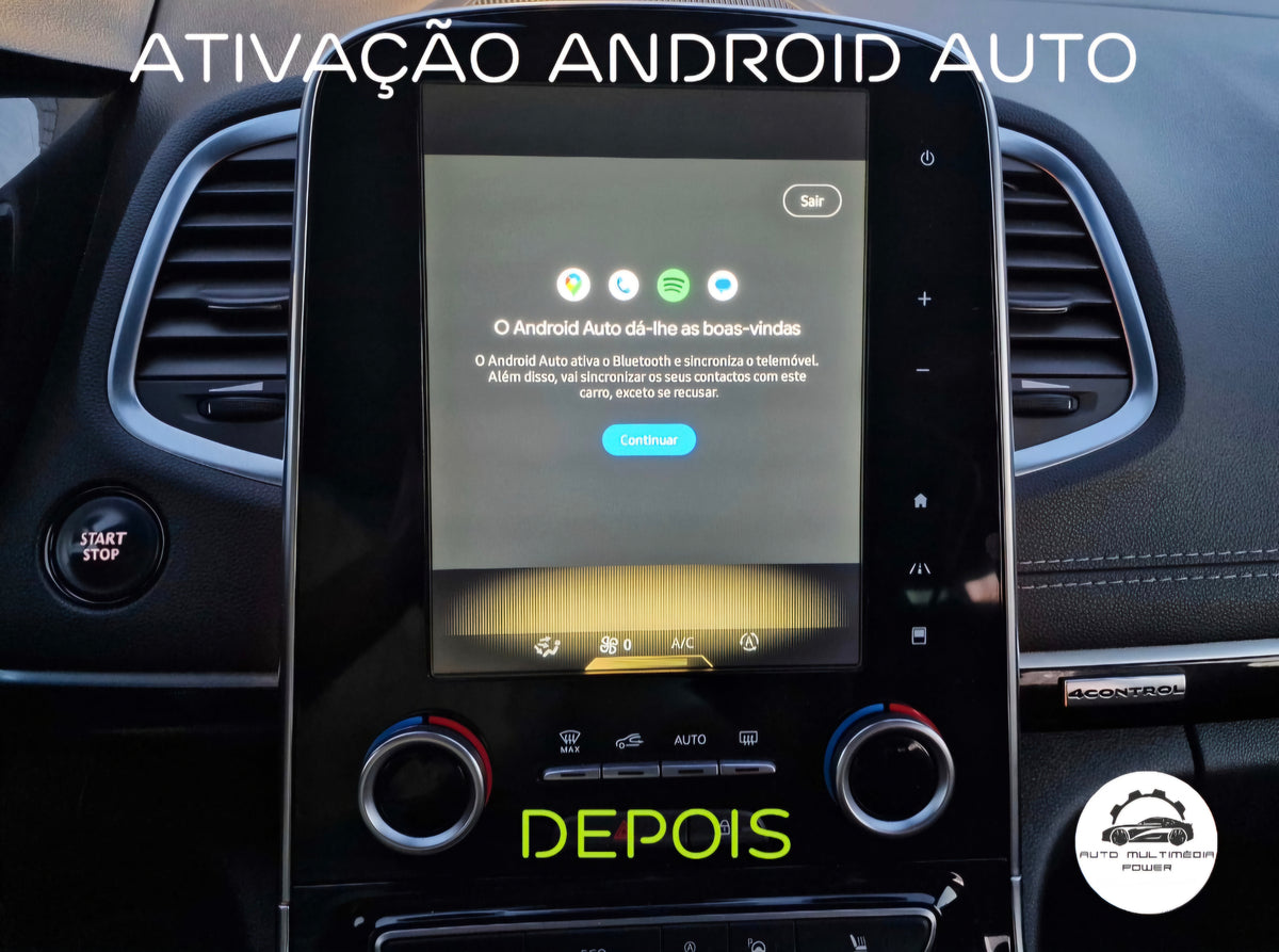 RENAULT - Sistema R-LINK 2 - Ativação Apple CarPlay & Google Android Auto & VIM
