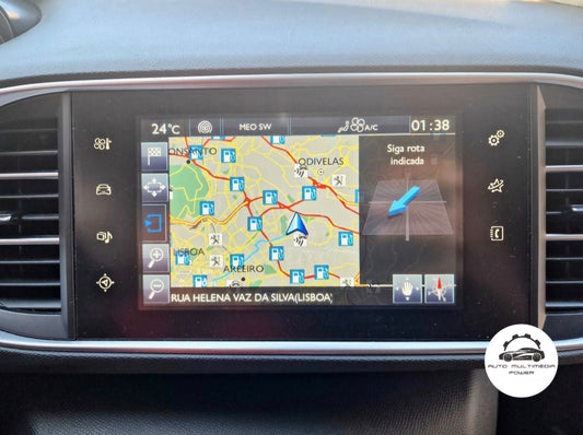 CITROEN eMyWay / PEUGEOT WipNav+ - Sistema SMEG+ & RT6 - Atualização Software + Mapas GPS Nav v2024