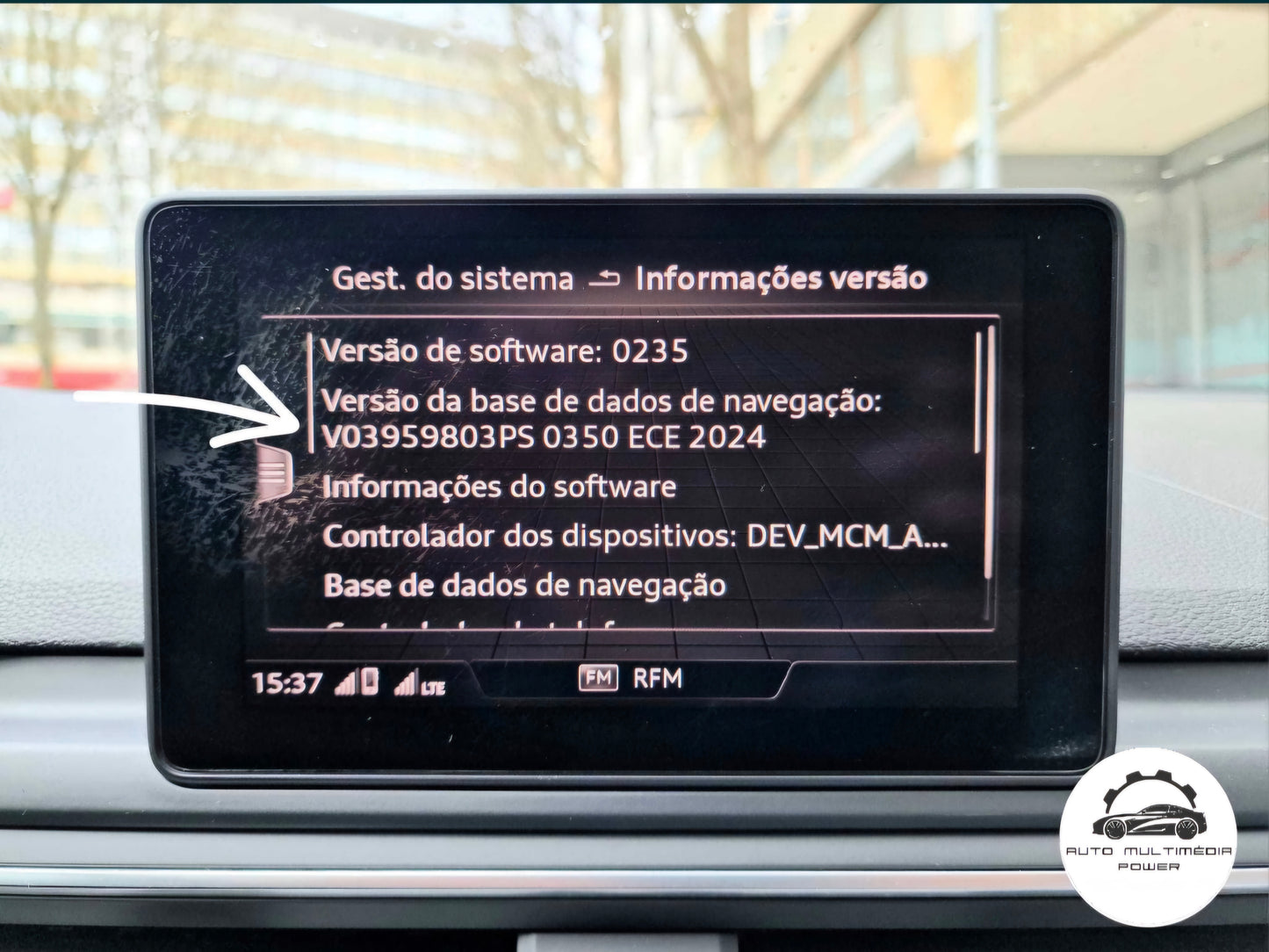 AUDI - Sistema MMI MIB-HS (MIB 2 Low) - Cartão SD Atualização Software + Mapas GPS Nav 2026