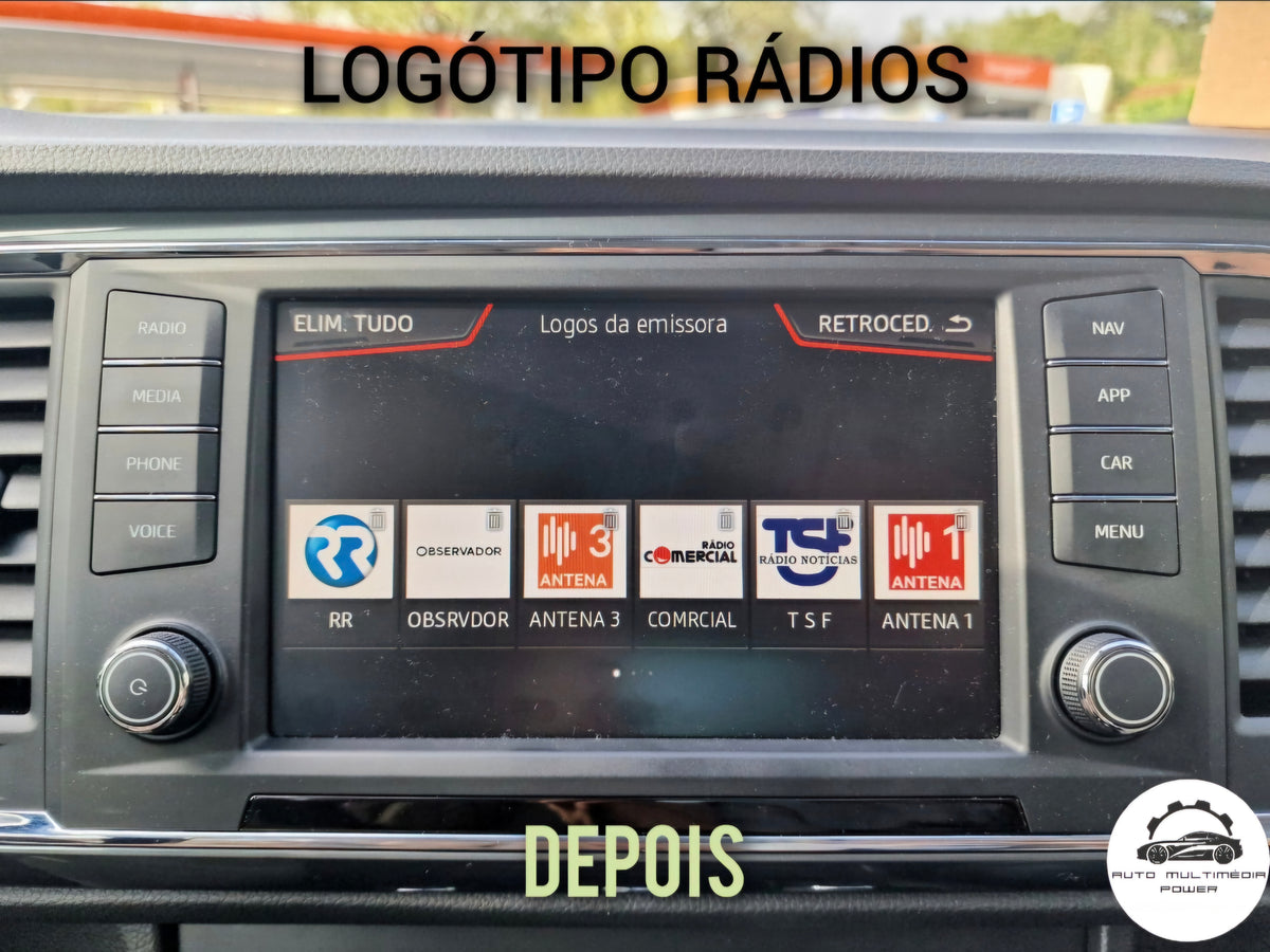 SEAT - Sistema Discover Media 2 MST2 - Cartão SD AS Atualização Mapas GPS Nav v24 2027