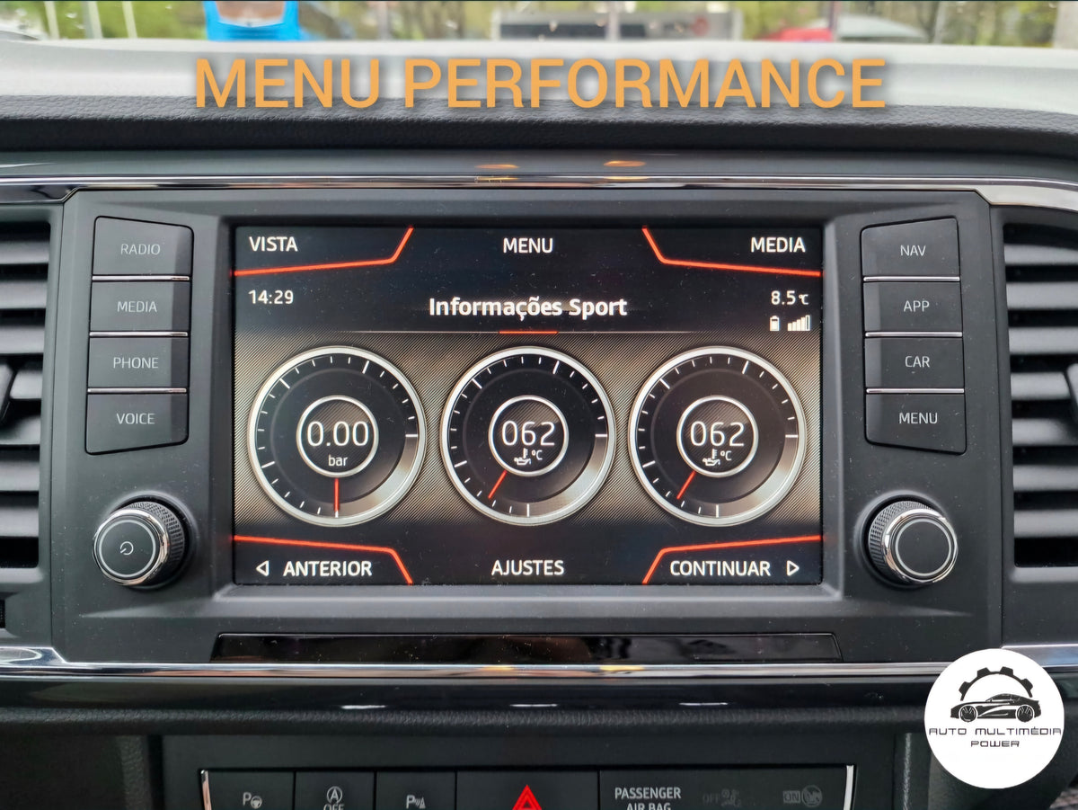 SEAT - Sistema Discover Media 2 MST2 - Cartão SD AS Atualização Mapas GPS Nav v24 2027