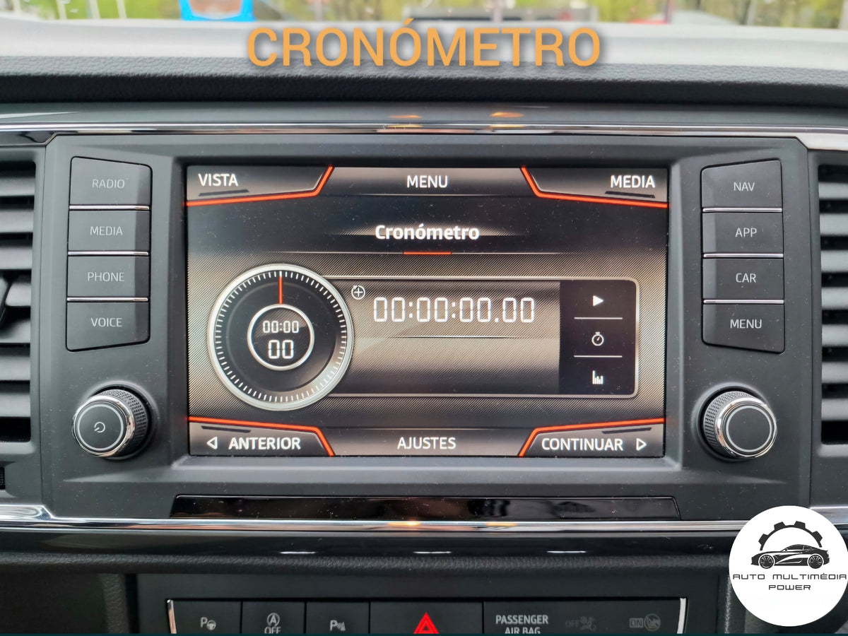 SEAT - Sistema Discover Media 2 MST2 - Cartão SD AS Atualização Mapas GPS Nav v24 2027