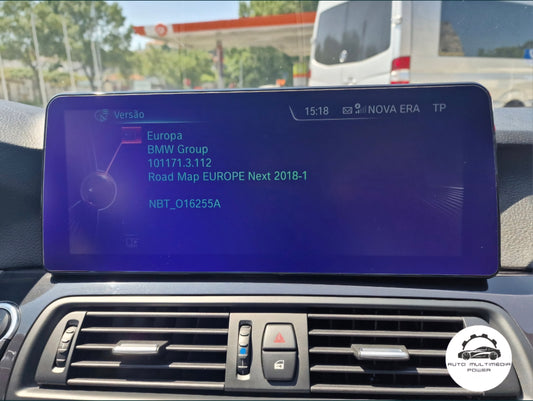 BMW / MINI - Sistema NBT NEXT - Atualização Mapas GPS Nav + FSC Code v2025-1
