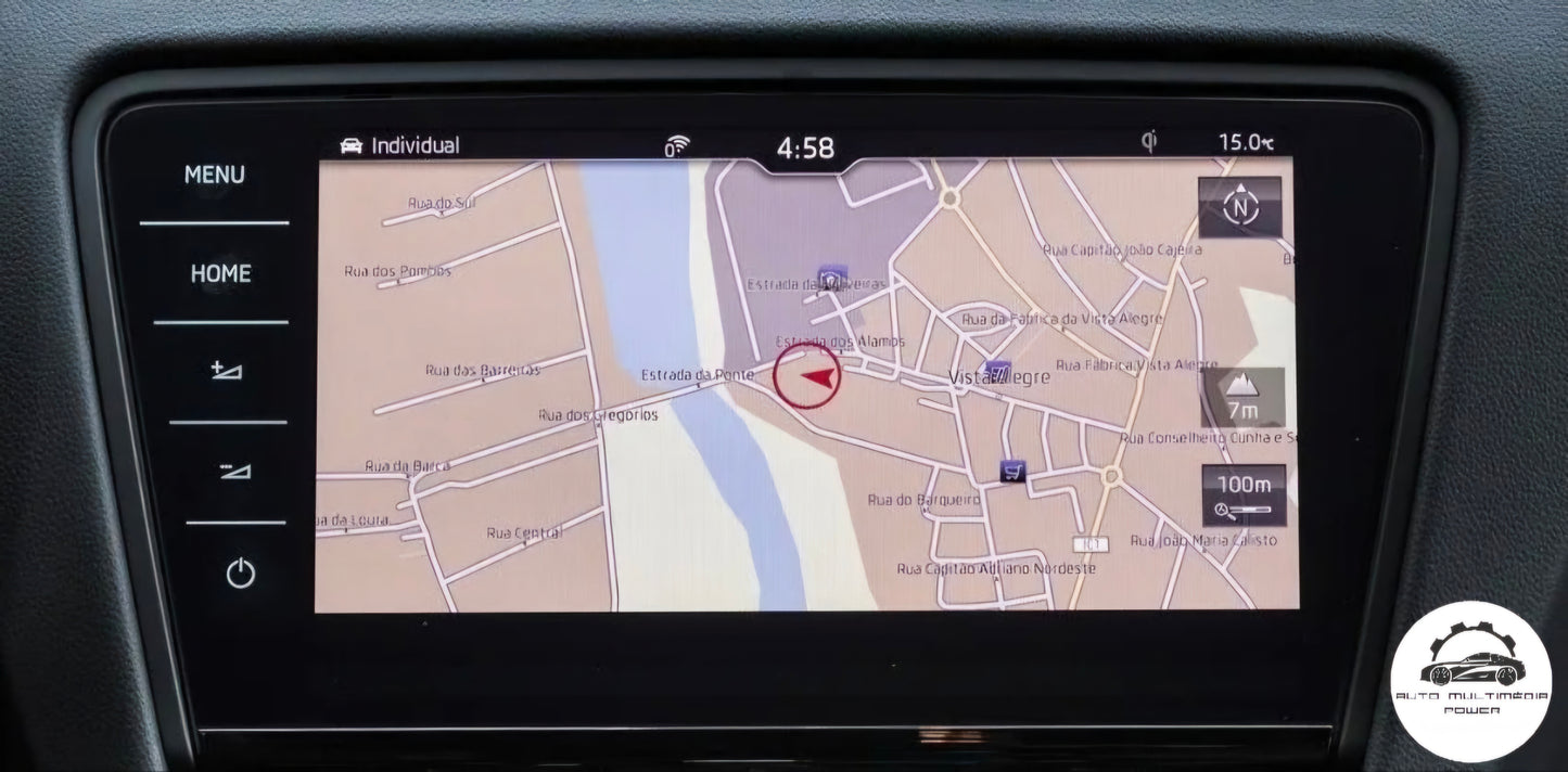 SKODA - Sistema Columbus MIB1 / MIB2 - Cartão SD DV Atualização Mapas GPS Nav v26 2026