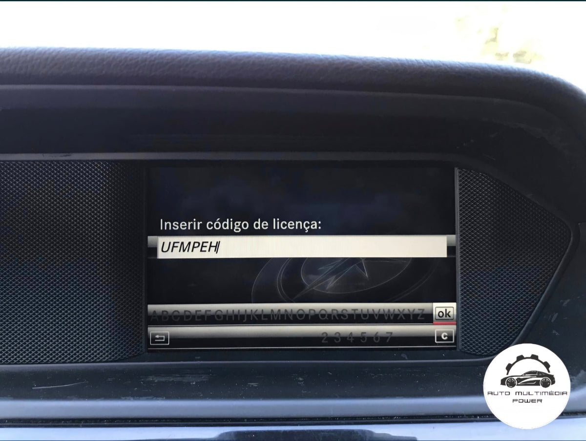 MERCEDES-BENZ - Sistema NTG 4.5 / 4.7 - Atualização Mapas GPS Nav v24 2024